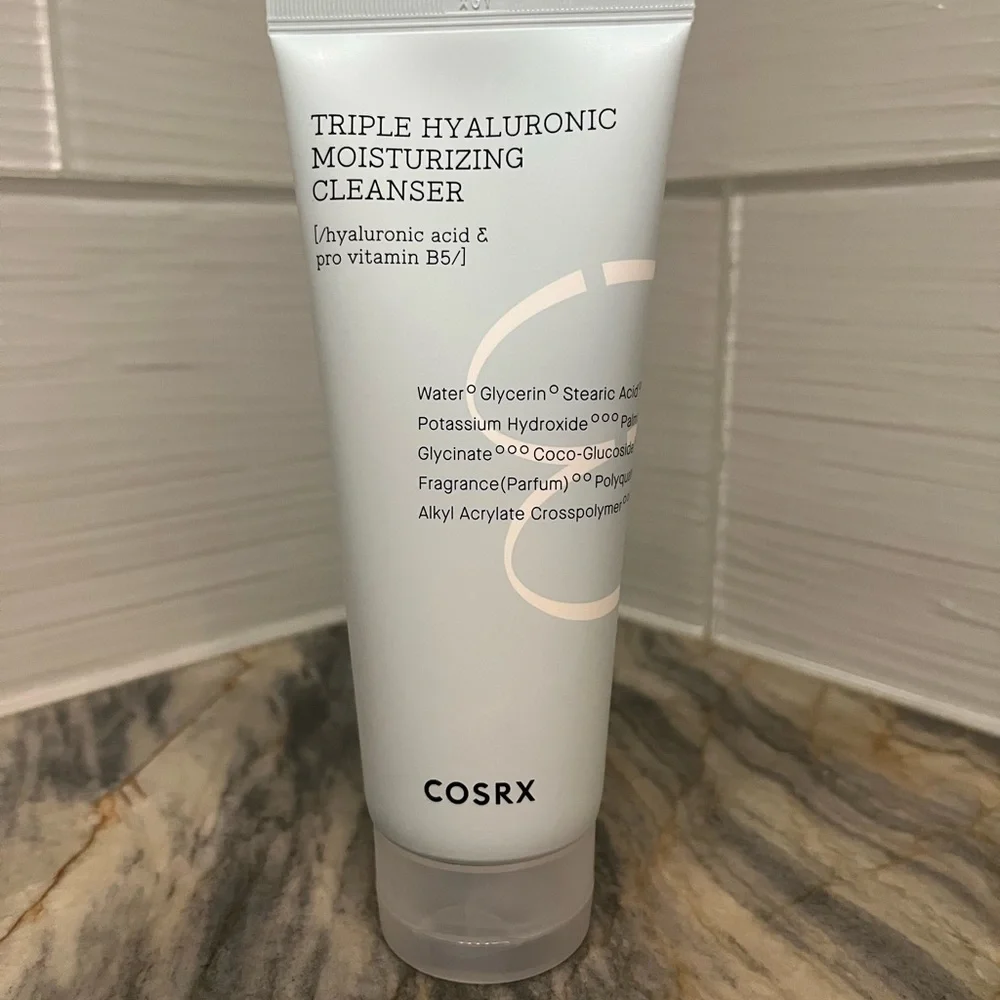 COSRX Hydrium Triple Hyaluronic Moisturizing Cleanser 5.07 fl.oz / 150ml